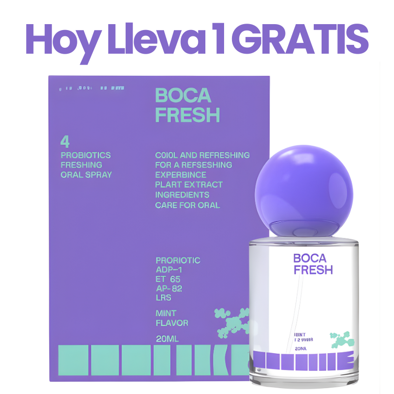 BocaFresh® Perfume Oral - Adiós Al Mal Aliento