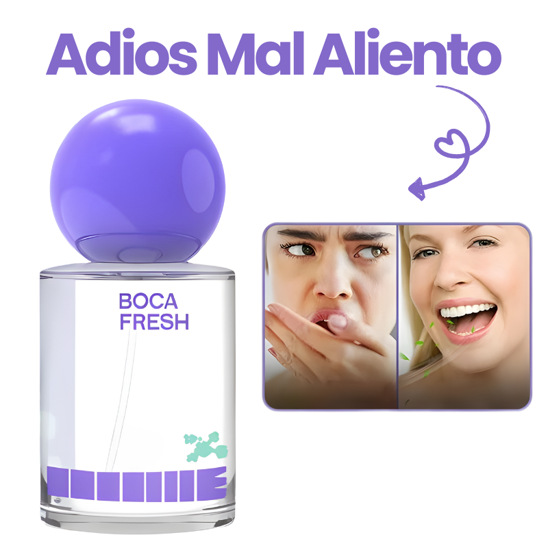 BocaFresh® Perfume Oral - Adiós Al Mal Aliento